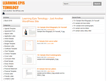 Tablet Screenshot of learningepistemology.com